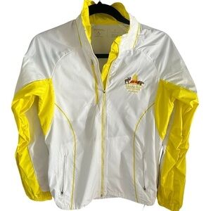 Antigua Women’s Moose Run Golf Course Alaska Windbreaker Desert Dry Size Small